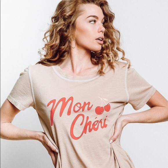 mate the label Tops - Mate the label Mon Cheri tee S/M